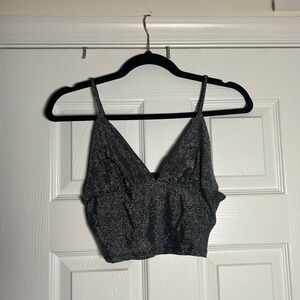 Urban Outfitters sparkly grey top/bralette